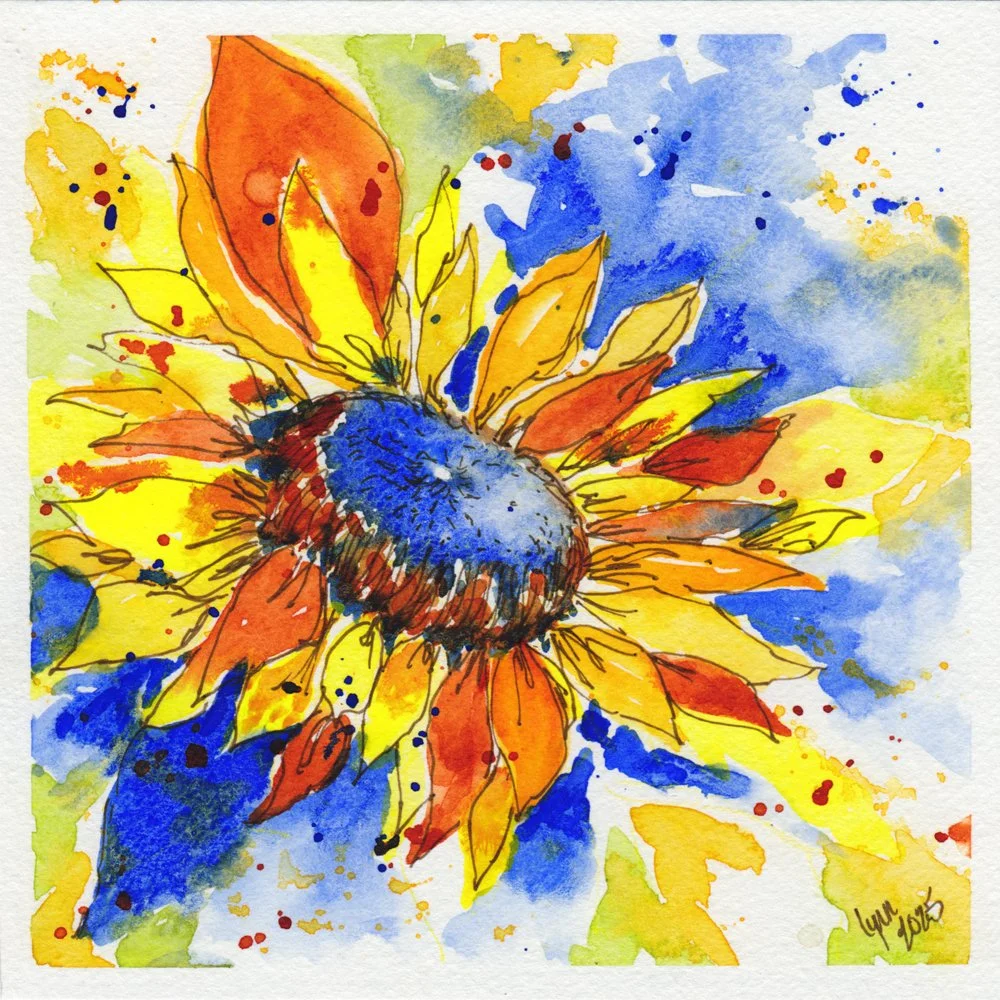 846. "Blue & Yellow"	Lynn Roger