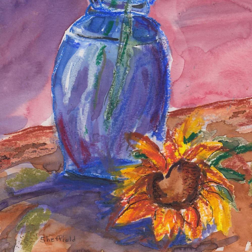 605. "Yellow & Blue" Sara Sheffield