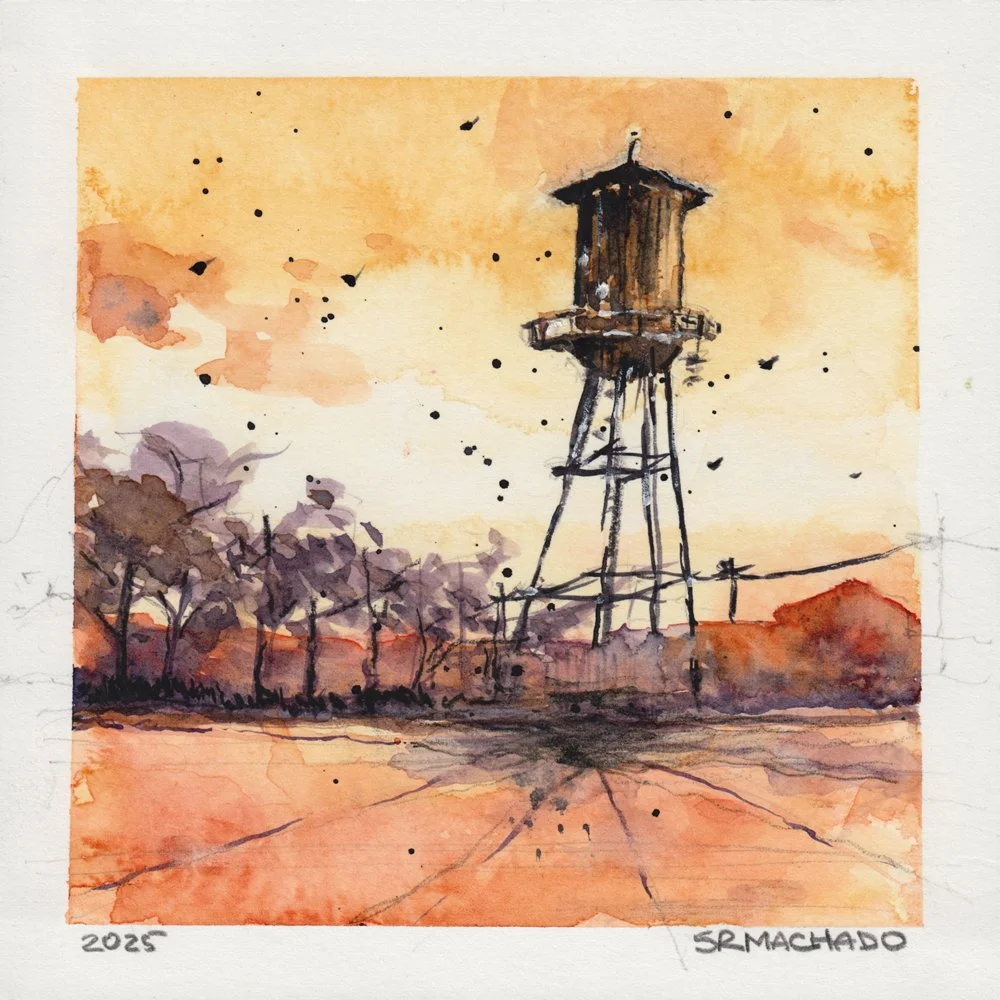 1203. "Water Tank Sunset"	Samantha Rodriguez