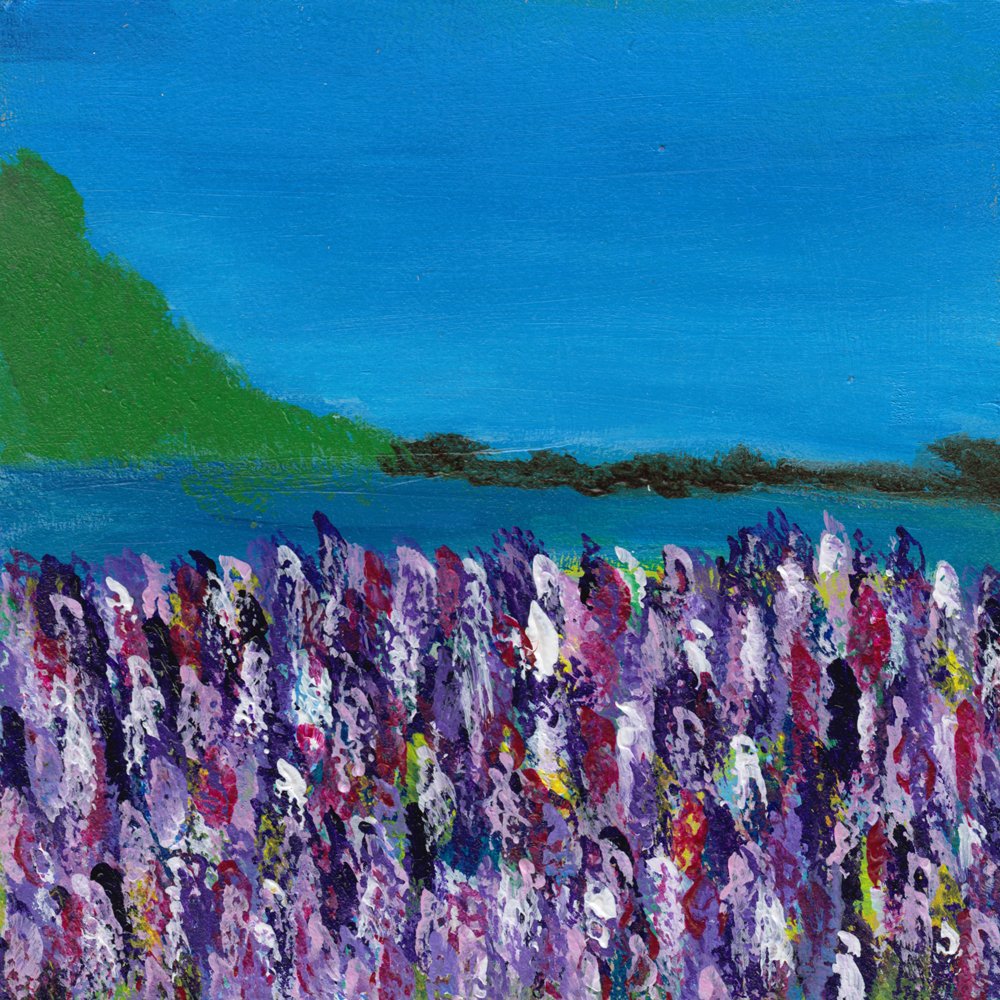 894. "Wild Lupins" Leigha Givner