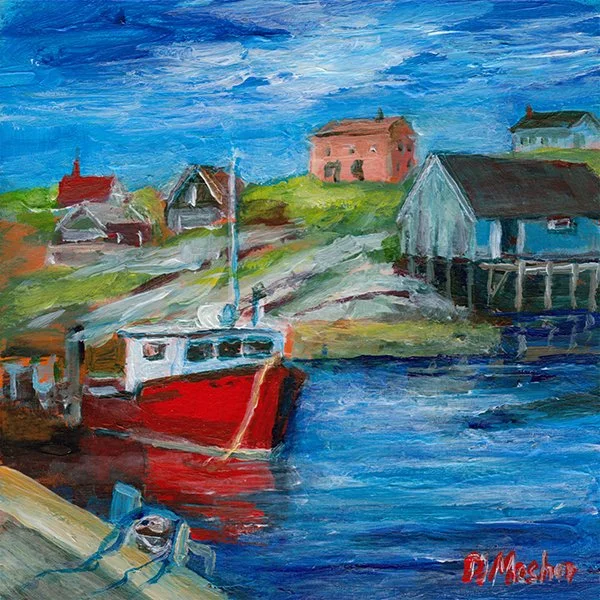170 - "Tied up at Peggy's" - Dorothy Mosher