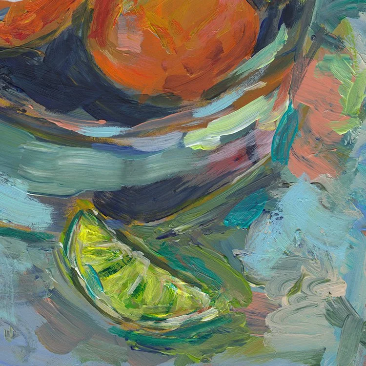 465 - "Summer Kitchen Orange/Lemon" - Alice Tsang