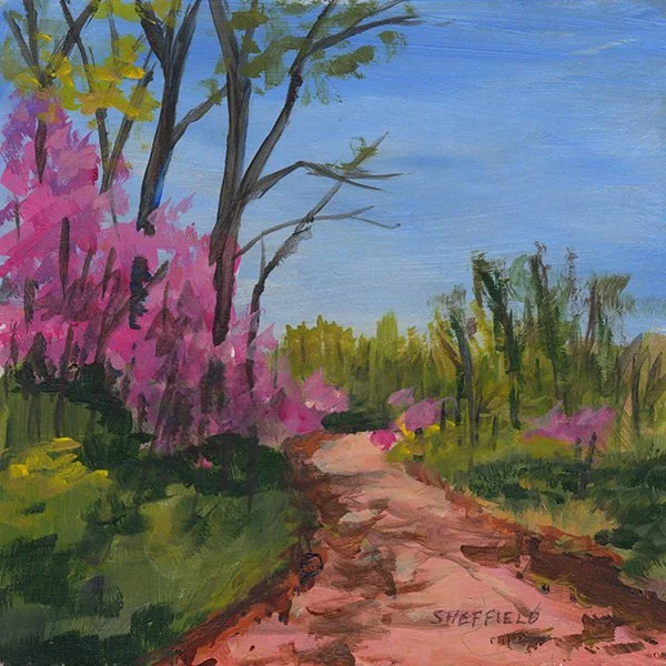 292 - "Red Buds" - Sara Sheffield