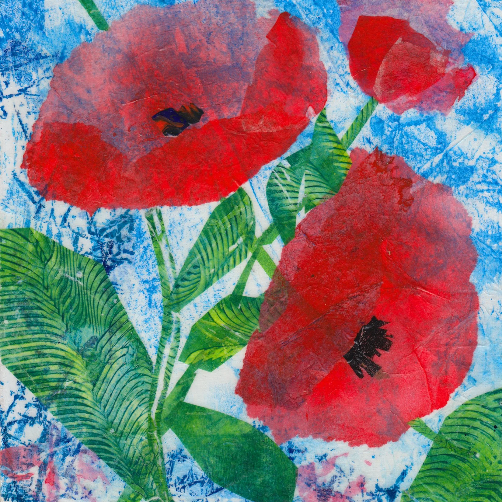 96. "Red Poppies" Anne Fraser