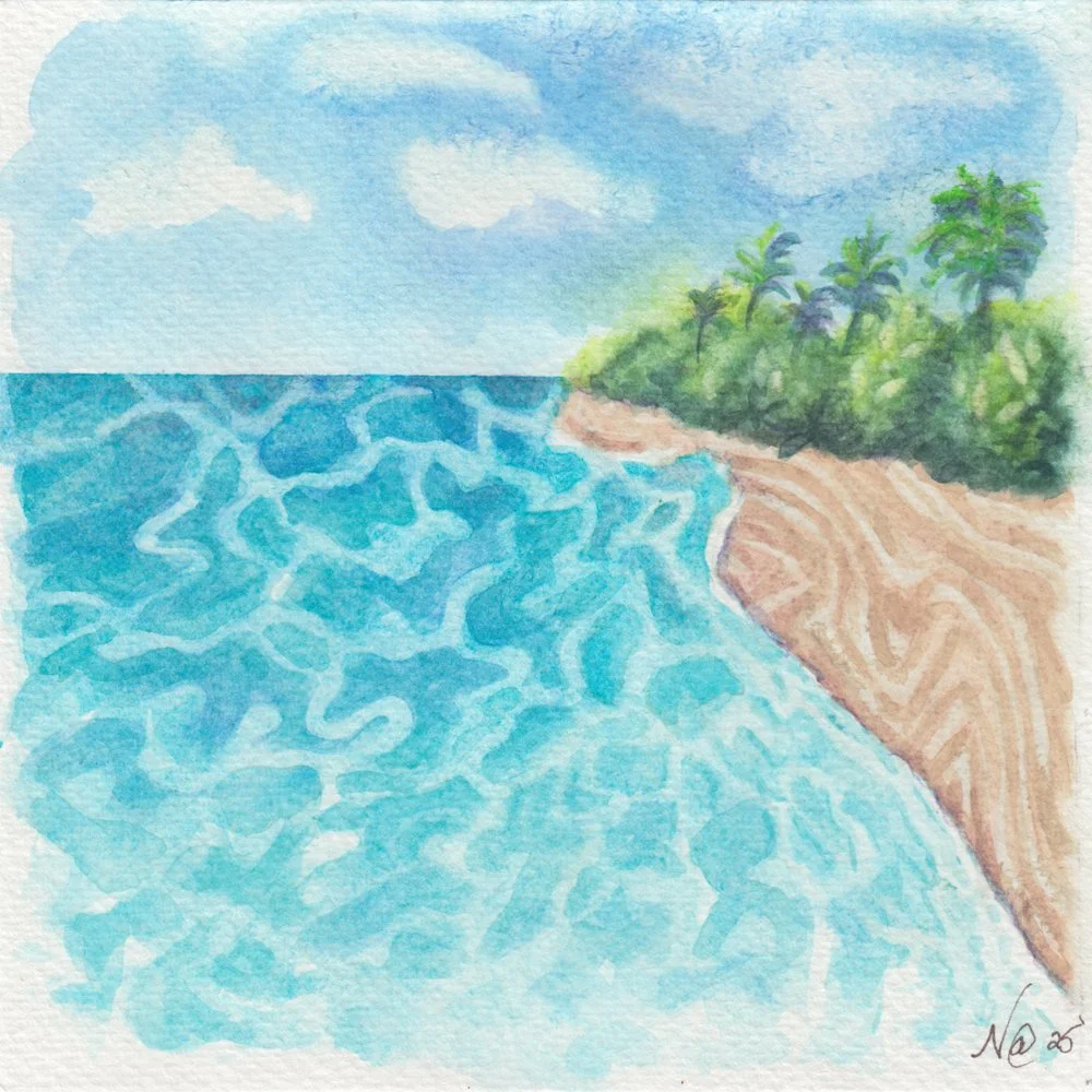 849. "Tropical Pattern-dise"	Natalie Bell