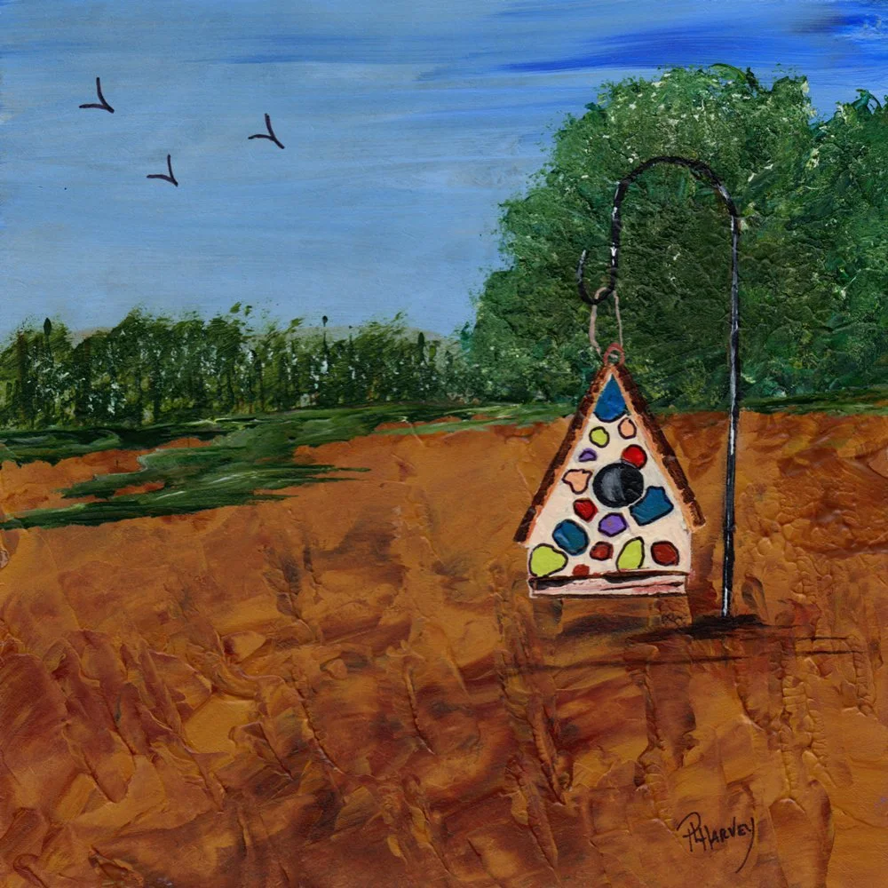 685. "Birdhouse" Phyllis L. Harvey