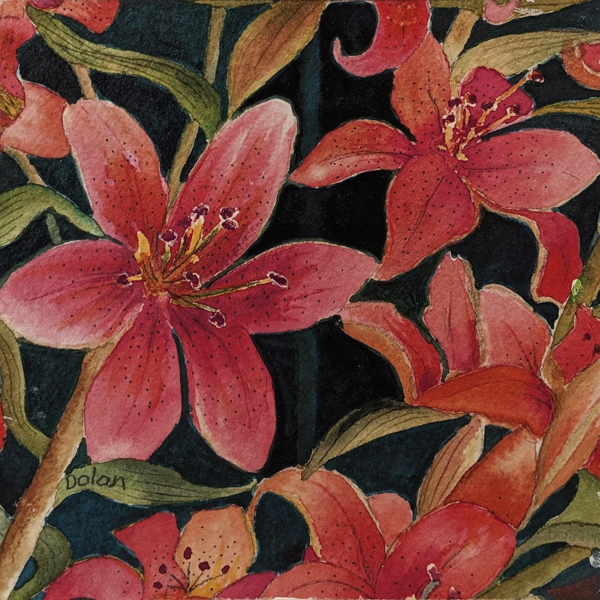 536. "Lilies" Donna Dolan