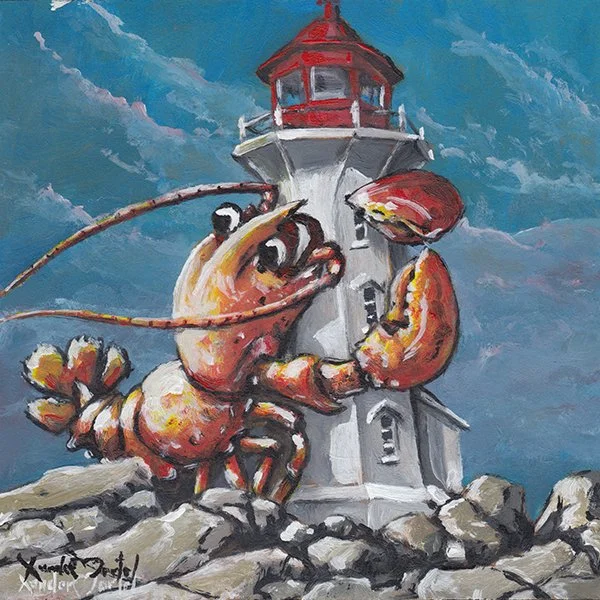 210 - "Hugs Peggy's Cove" - Xander Martel