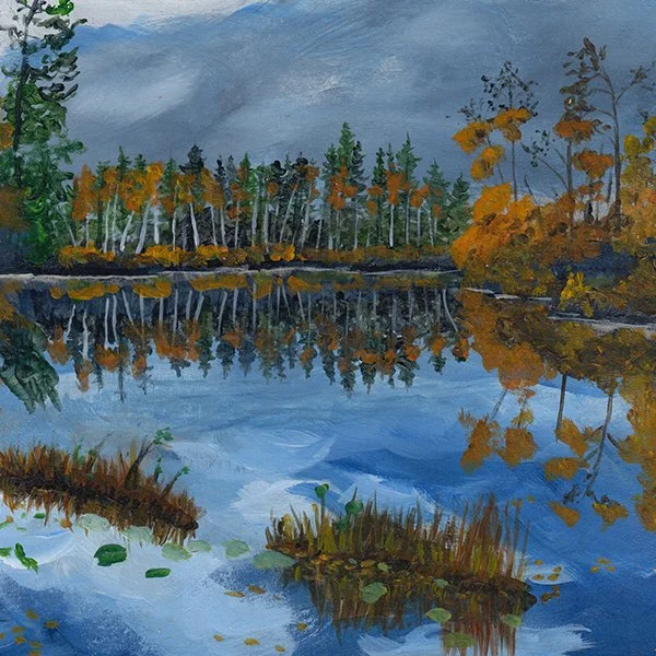 536 - "Crisp Fall Day in the Wilderness" - Sandra Preeper