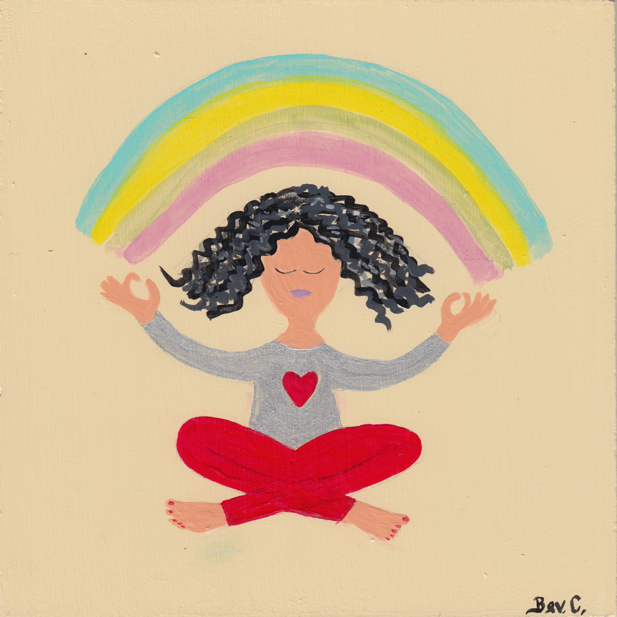 435. "Yoga Under Rainbow" Bev Carmichael