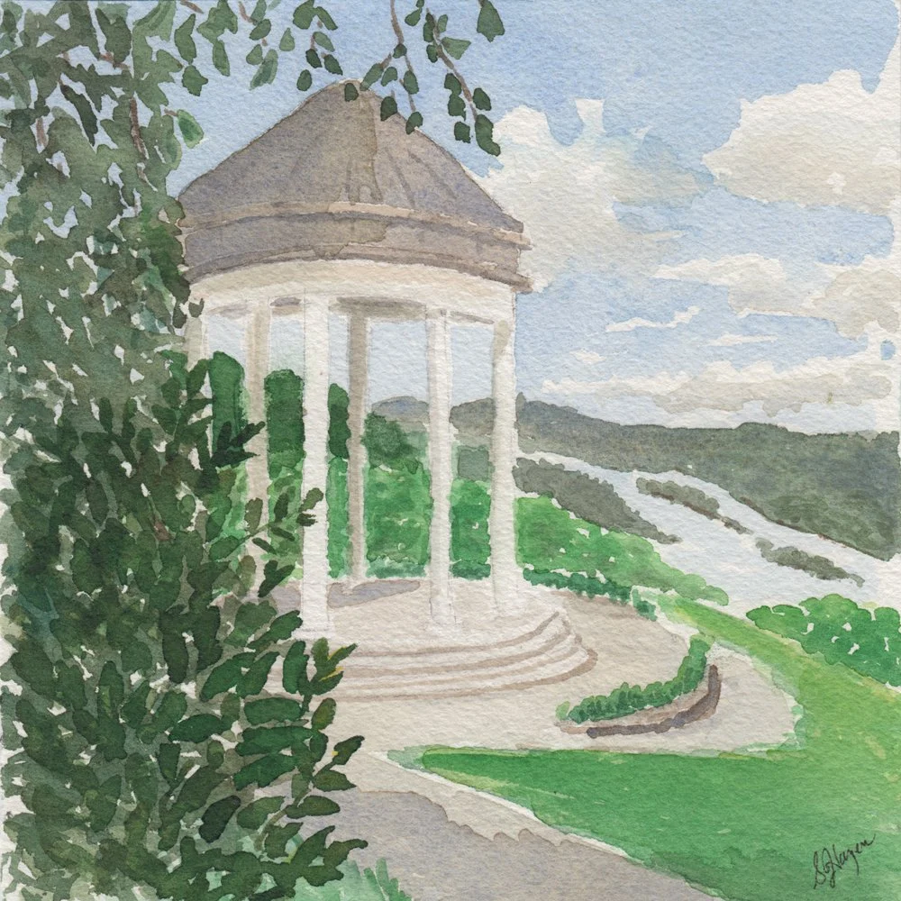 553. "Temple View" Shirley J. Hazen