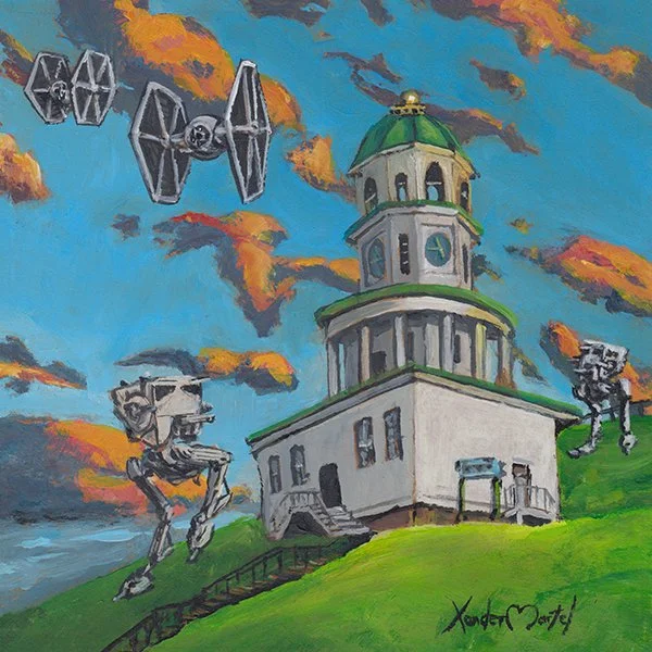 211 - "Walkers at Halifax Clock" - Xander Martel