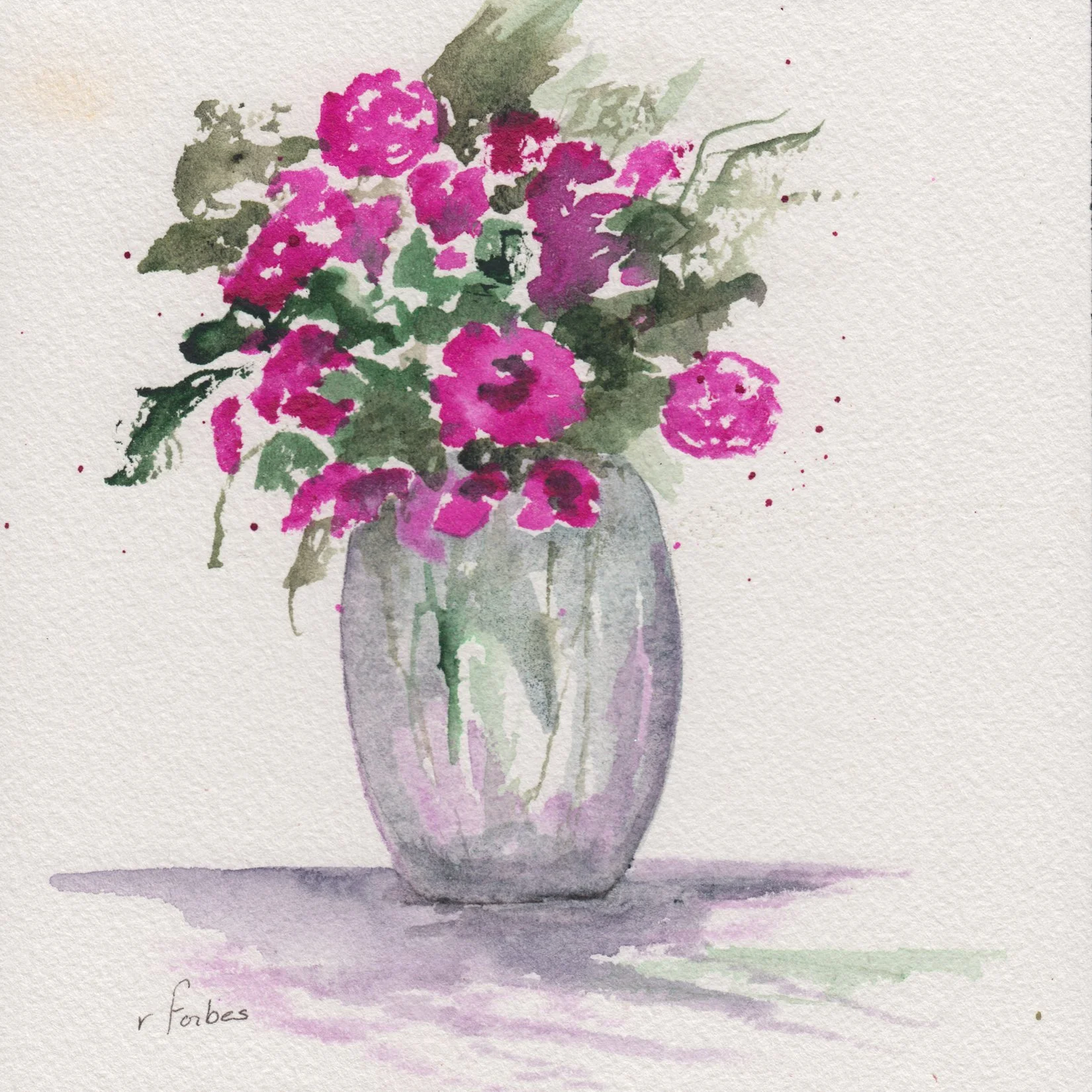 198. "Bouquet in a Vase" Rachel Forbes