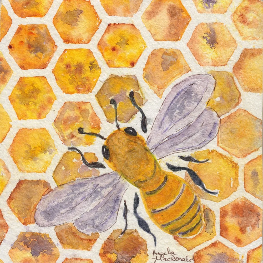 1163. "Bee Hive Friend"	Angela Lynn MacDonald