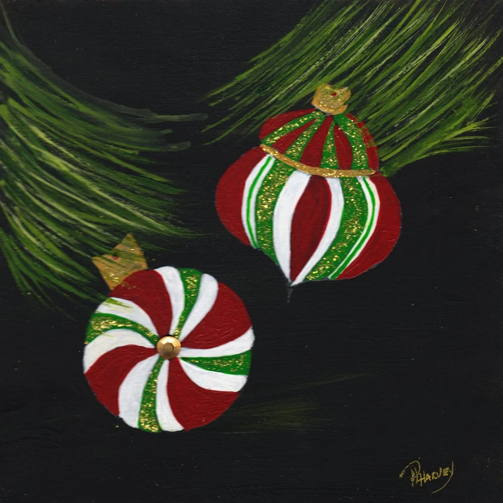 682. "Christmas Ornaments" Phyllis L. Harvey