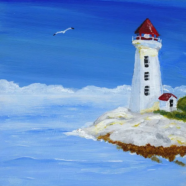 567 - "Lighthouse on Guard" - Wayne Brittain