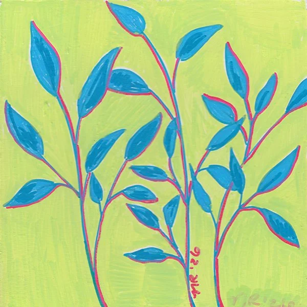 439 - "Leaves in Sunset" - Nadine Robichaud