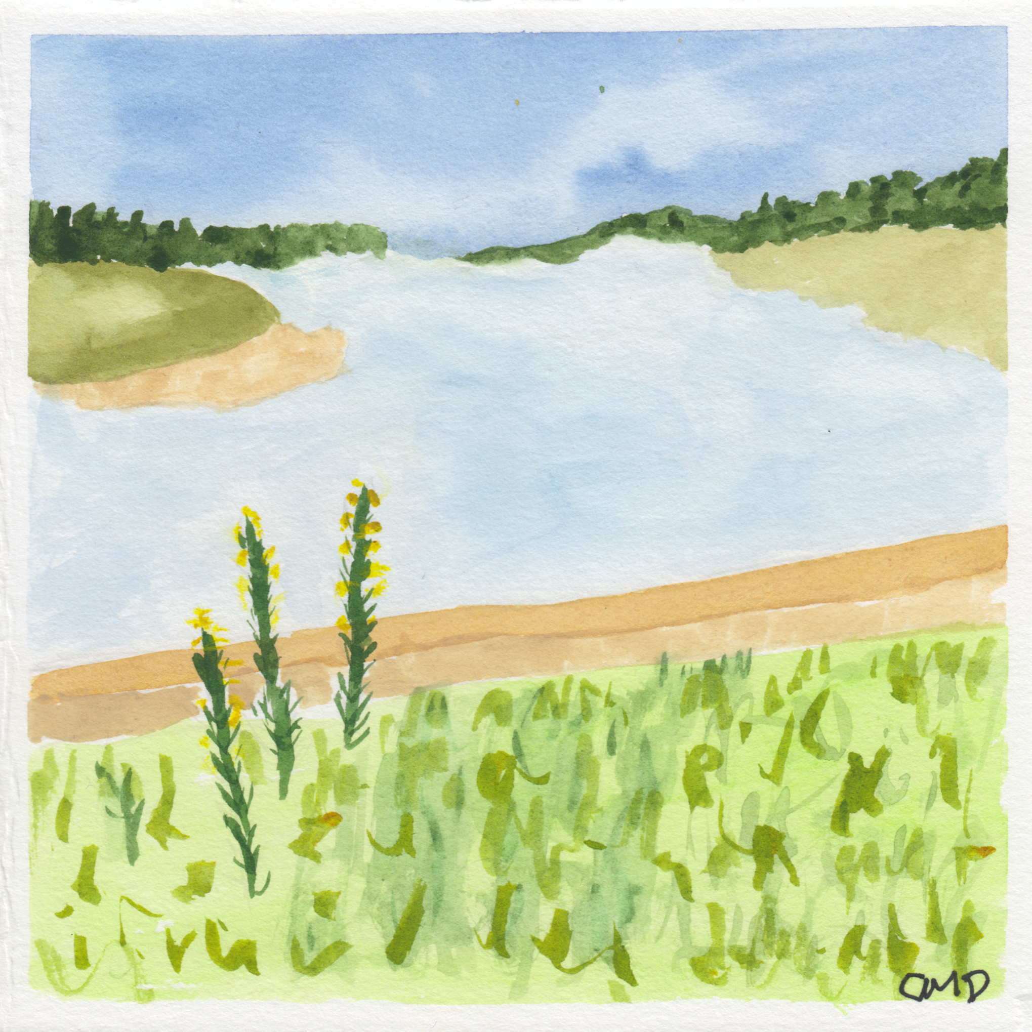 472. "Parrsboro Harbour" Cathy MacDougall