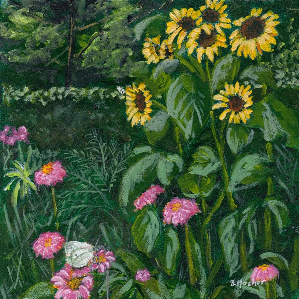 1087. "A Visitor to the Tangled Gardens" Debbie Mosher