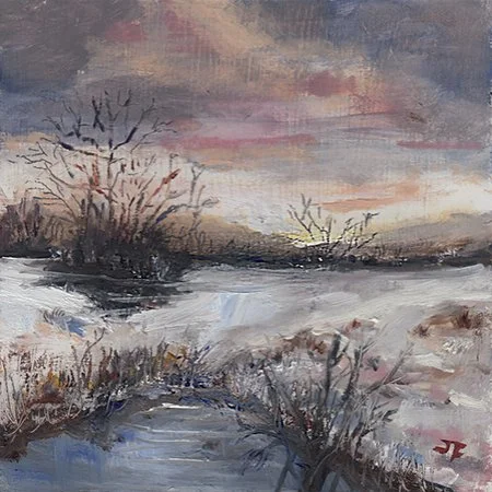 9 - "A Serene Evening" - Julia Festa