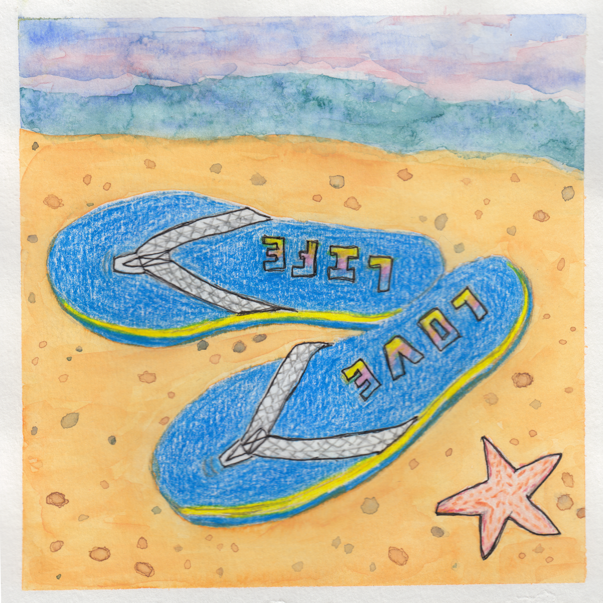 431. "Beach Serenity" Marilyn Kelly