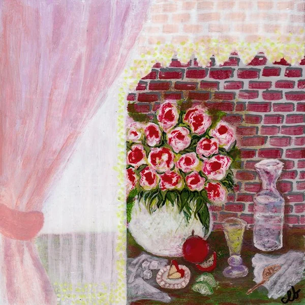 584 - "Celebrate with Flowers and Absinthe" - Christine Lucie Belliveau