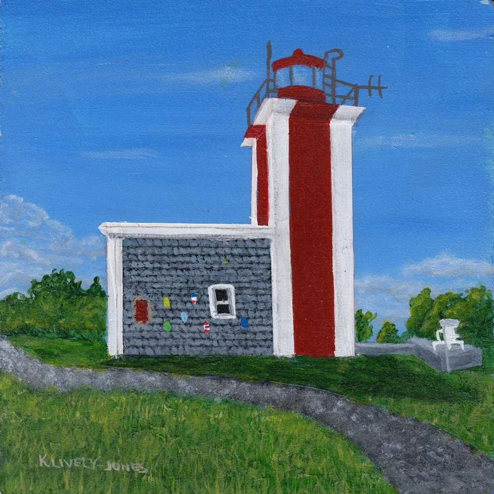 1144. "Point Prim Lighthouse, Digby"	Kelly Lively-Jones
