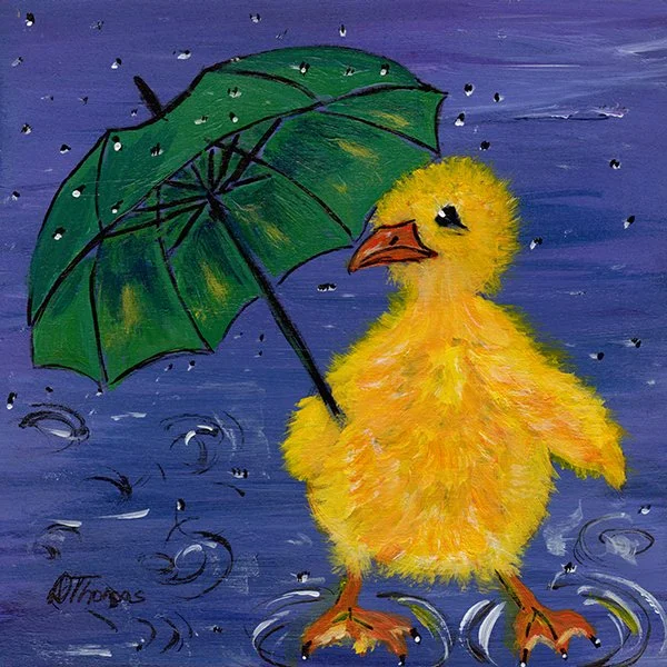 386 - "Rainy Day" - Delores Thomas