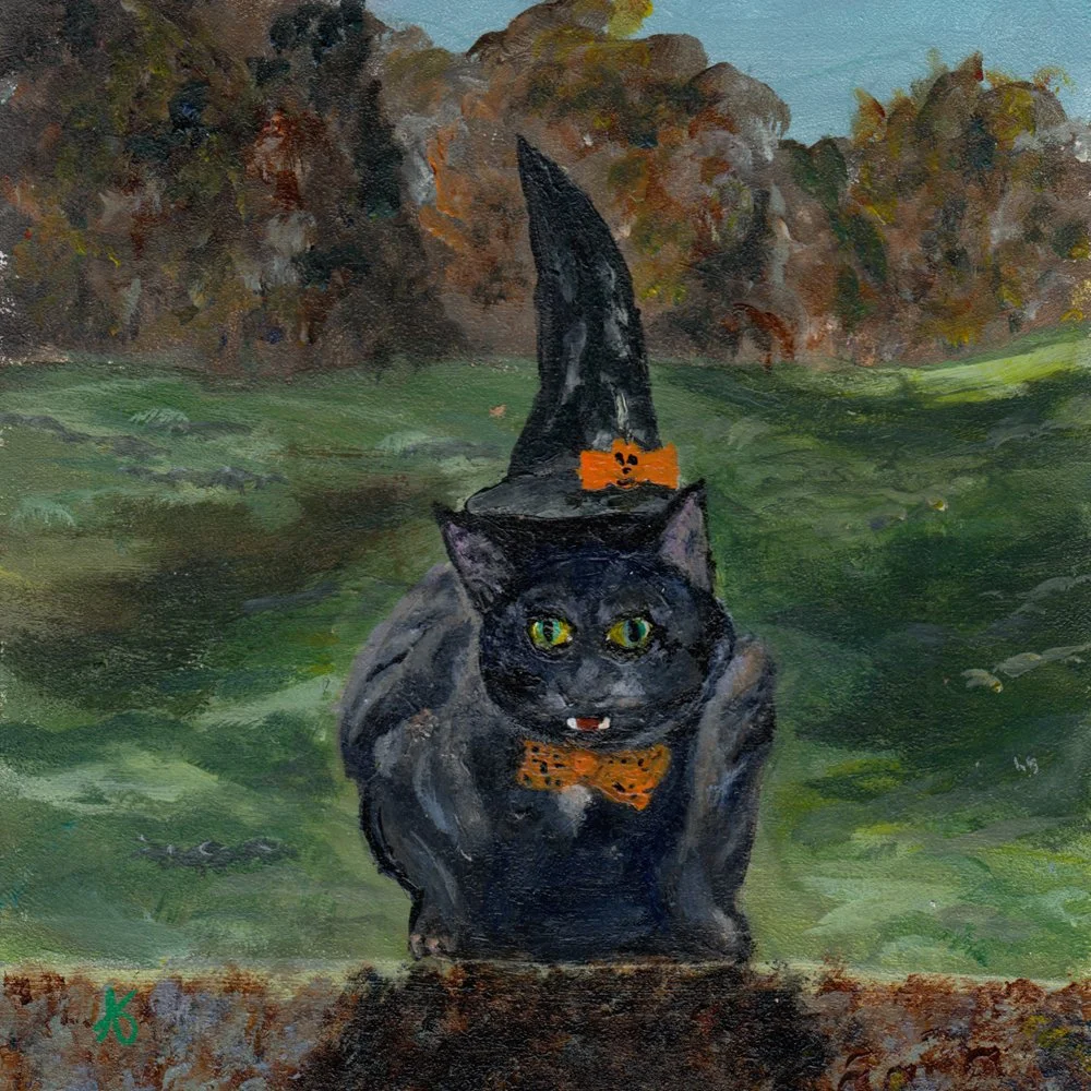1094. "Halloween Cat"	Amanda Dowling