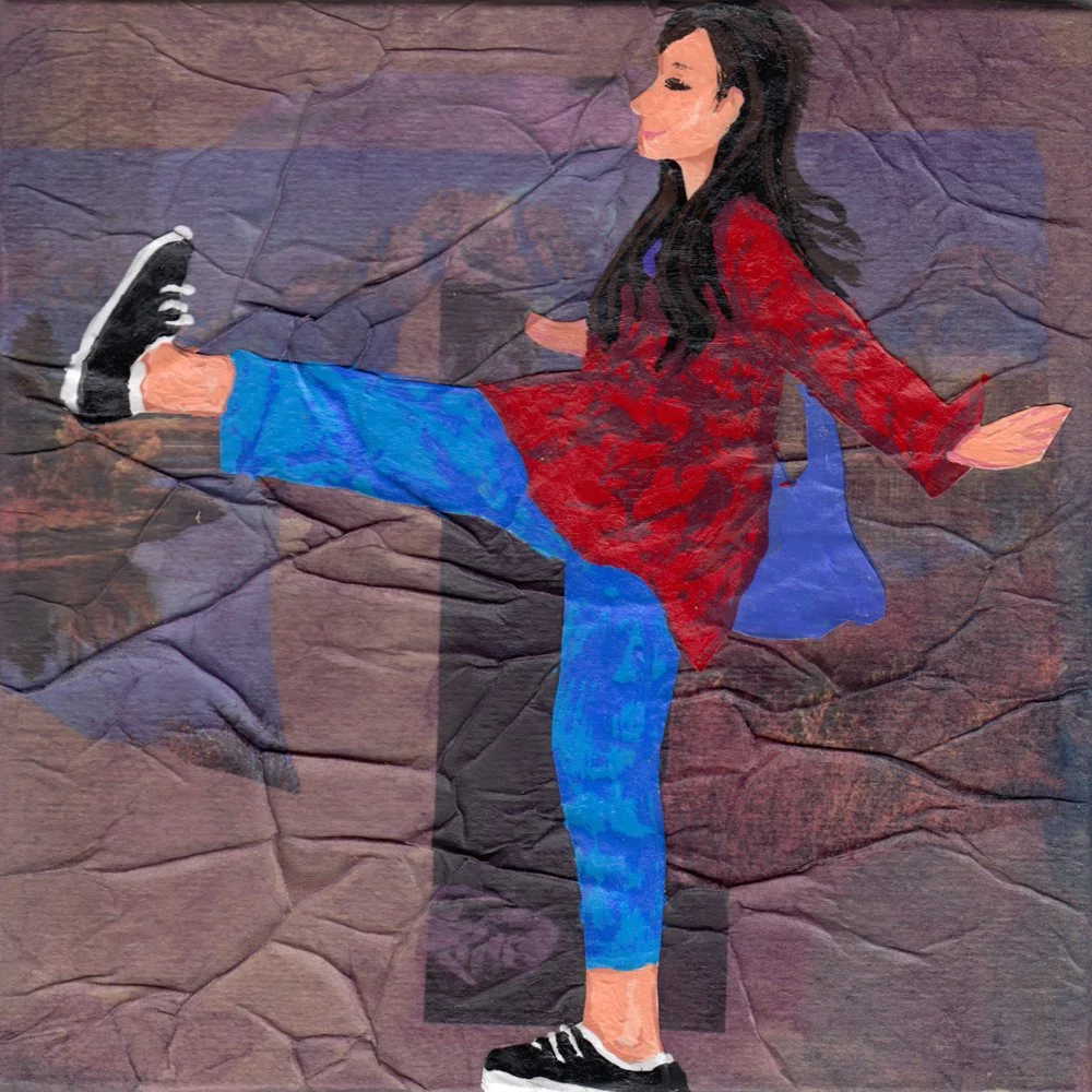 896. "A High Kick 1" Hyunsook Kim