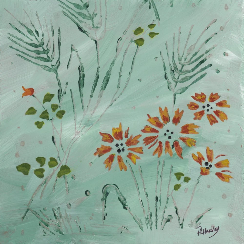 1078. "Floral"	Phyllis L. Harvey