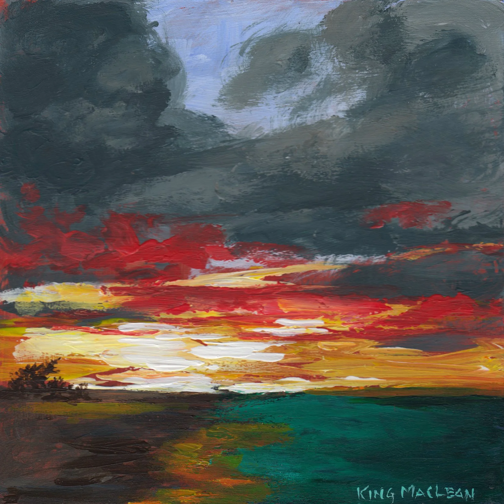 150. "Moody Sundown" Kathy King Maclean