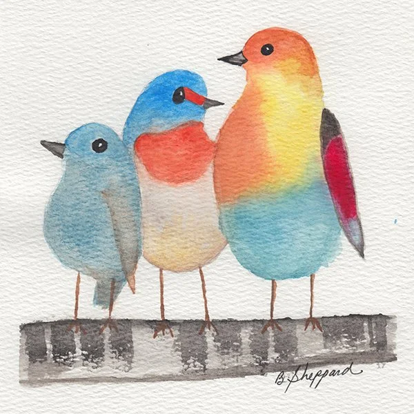 552 - "Bird Family 2026" - Bonnie Sheppard