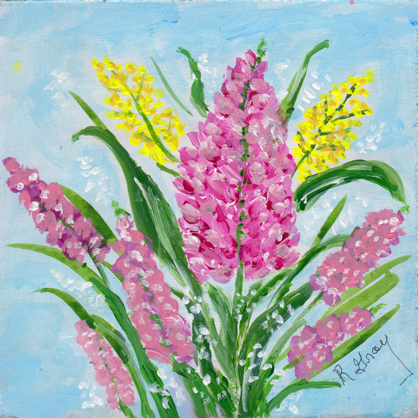 354. "Flocks" Ruth Gray