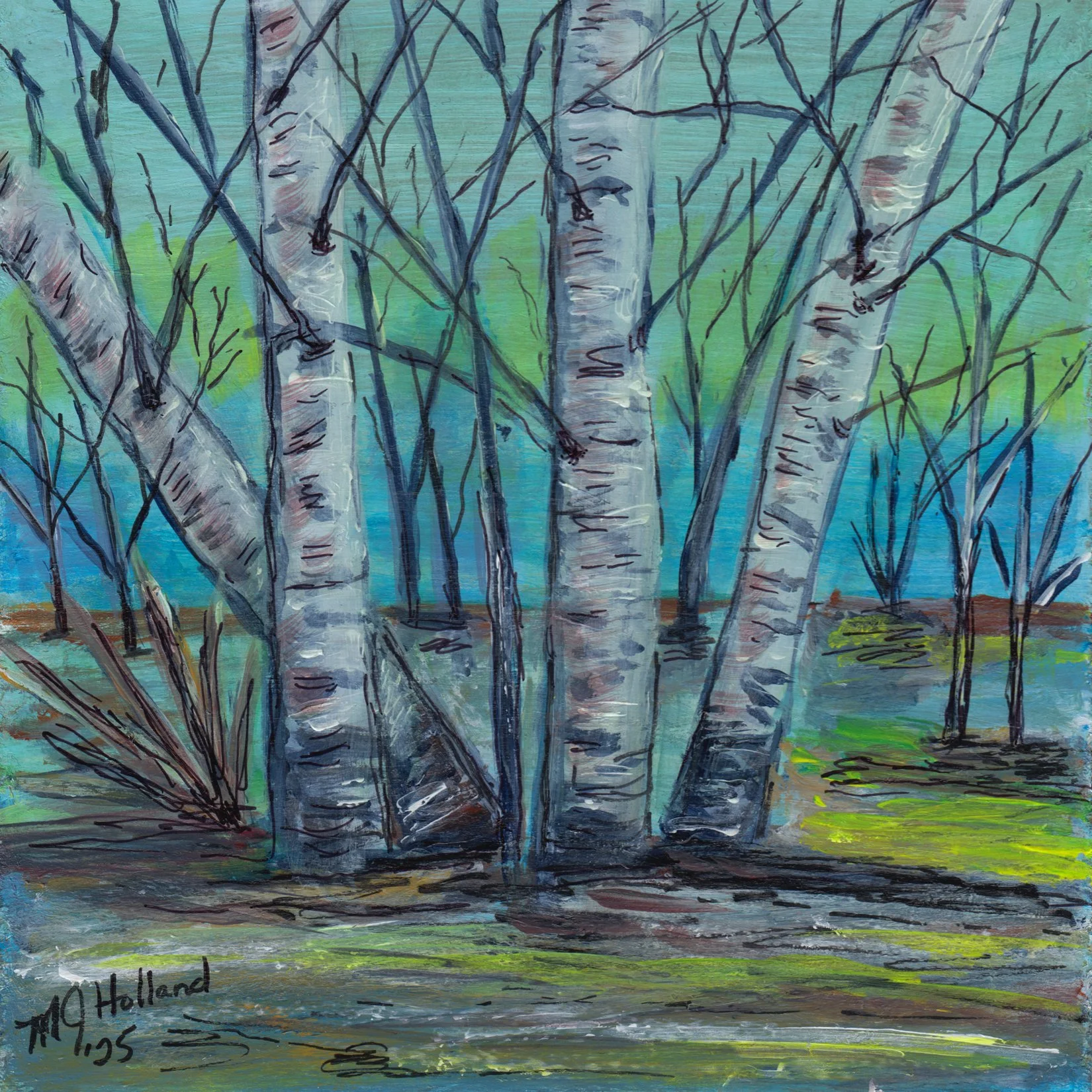 139. "Waiting for Spring" Marlene J. Holland