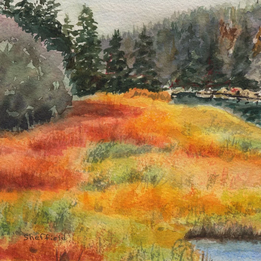 602. "Autumn Meadow" Sara Sheffield