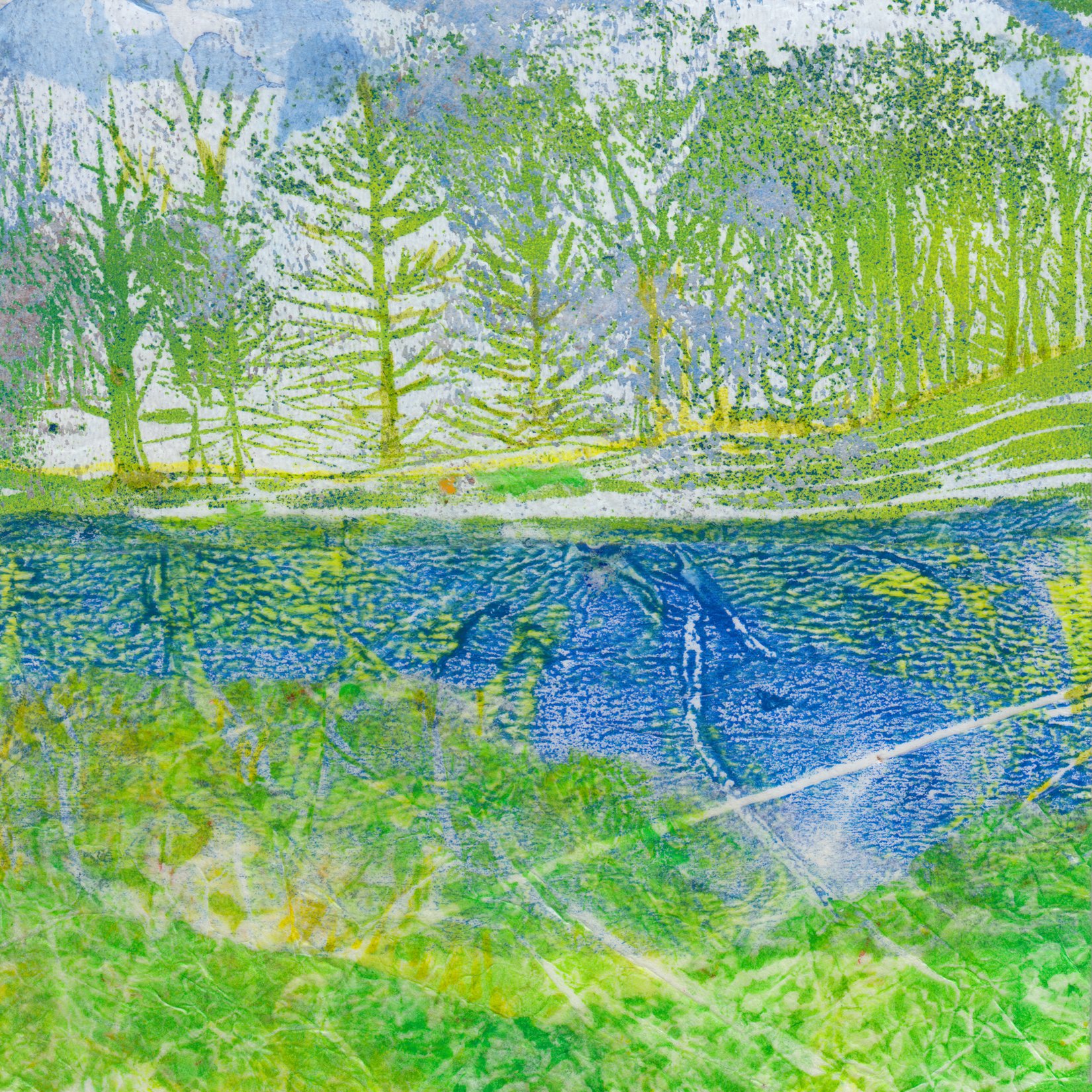 93. "April Greens" Anne Fraser