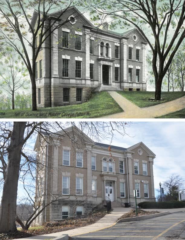 Then And Now Westminster College Kingdom Of Callaway Historical Society