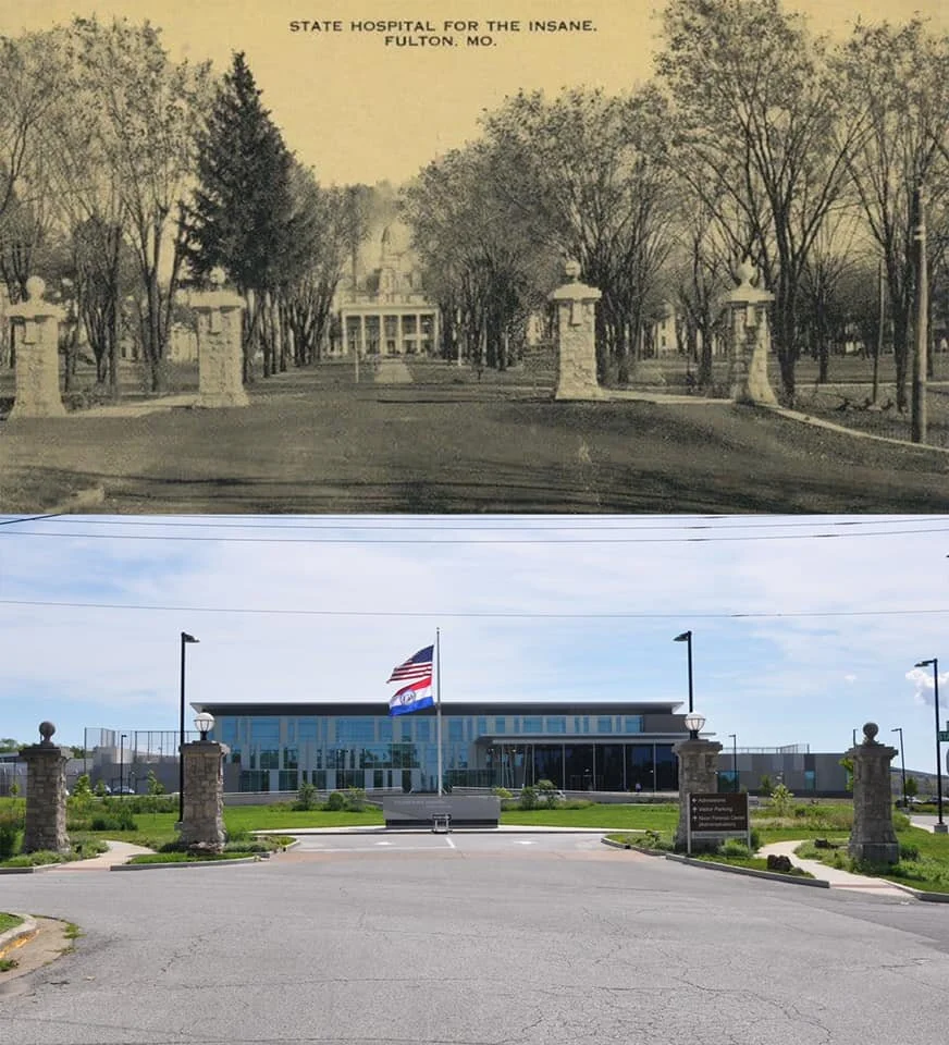 Then and Now — Fulton State Hospital — Kingdom of Callaway Historical