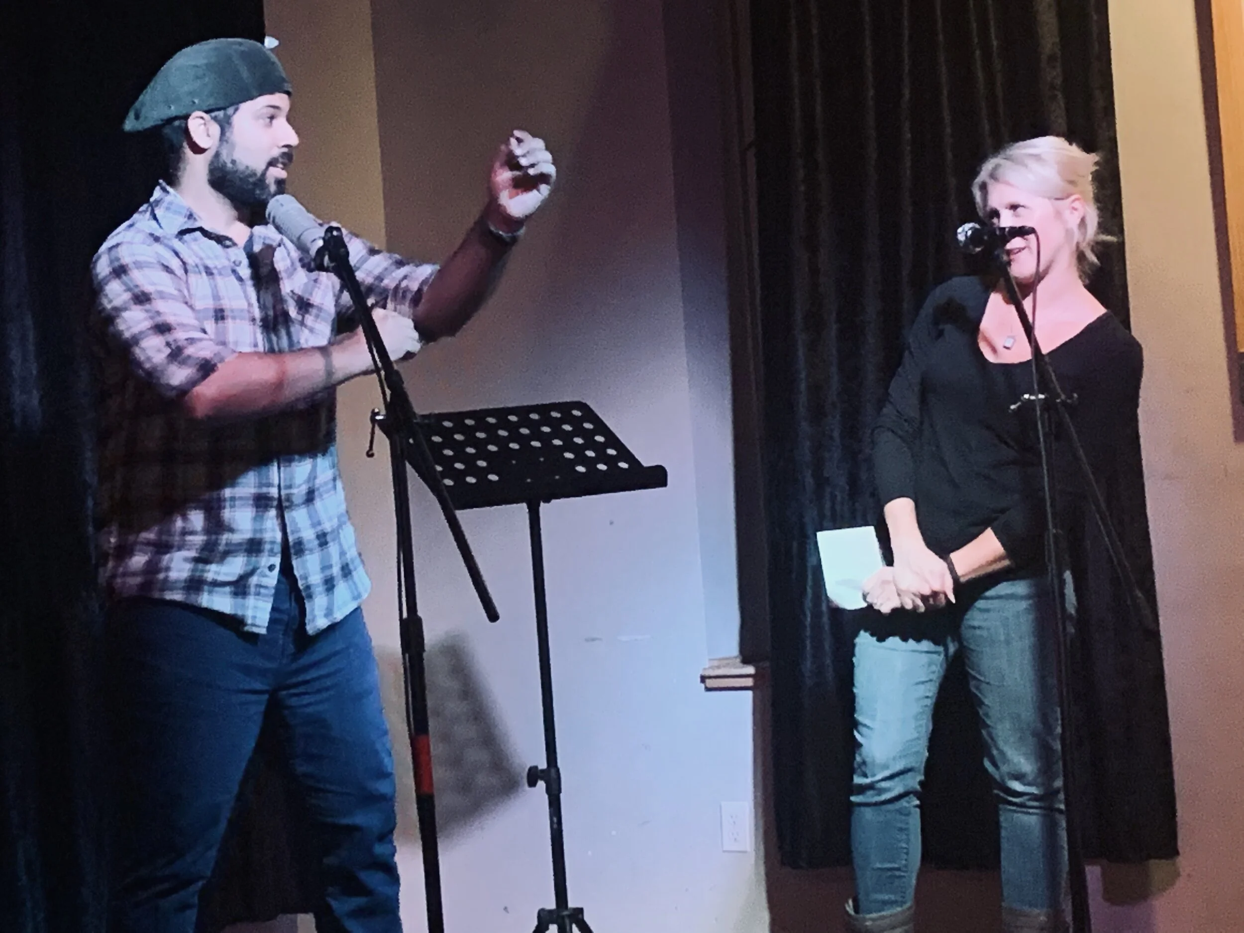 Ben Whiting and Erin Anderson