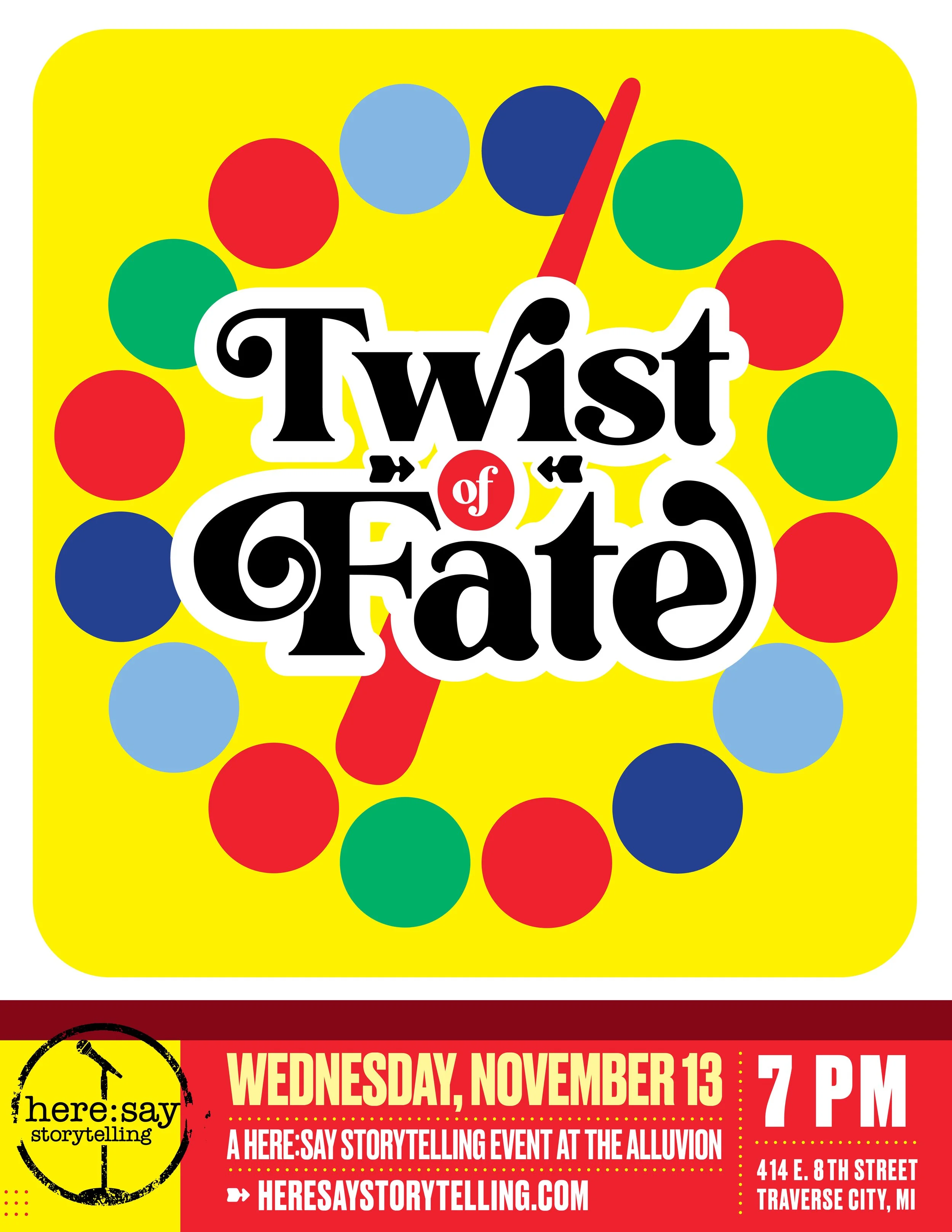 Here:Say Presents: Twist of Fate
