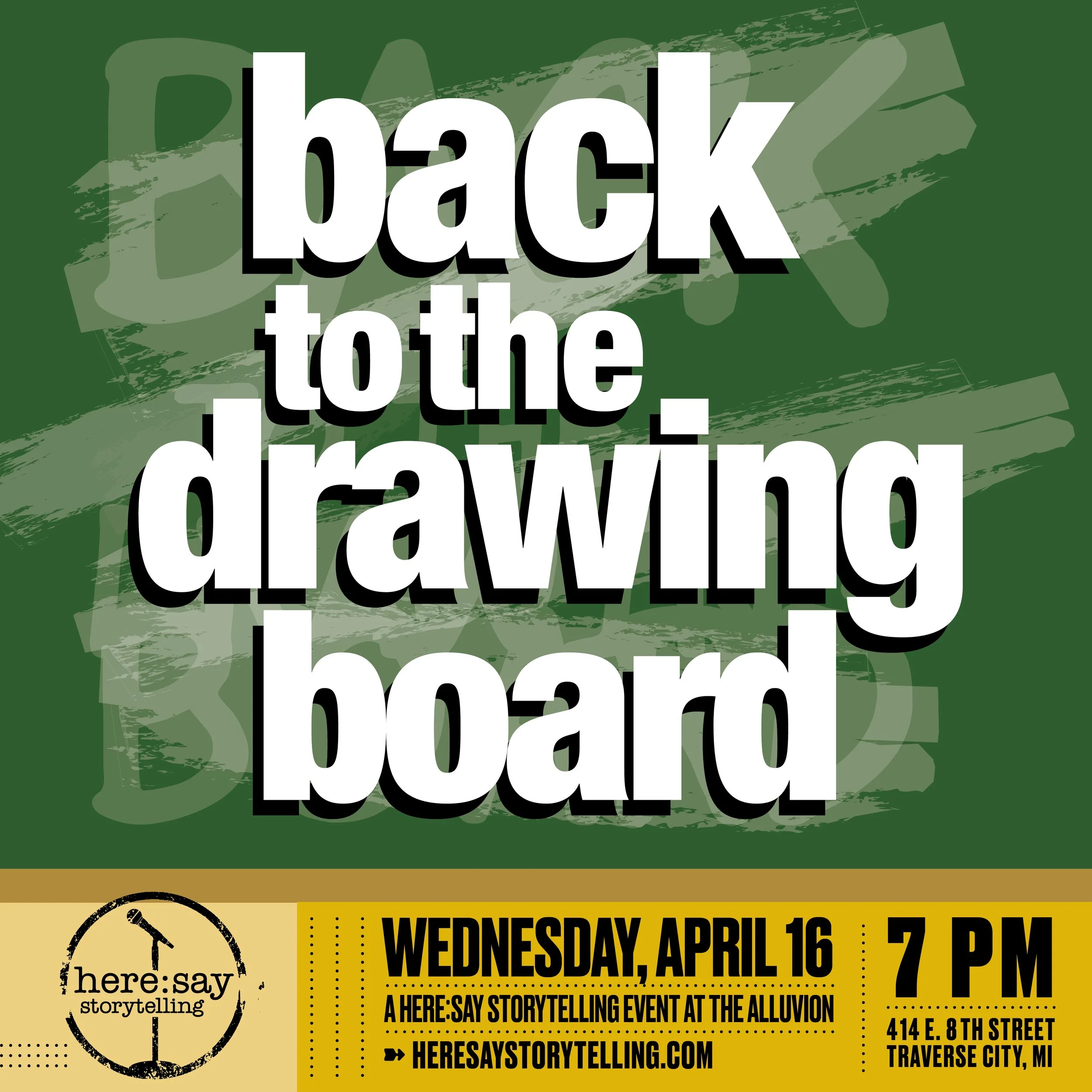 Here:Say Presents: Back to the Drawing Board