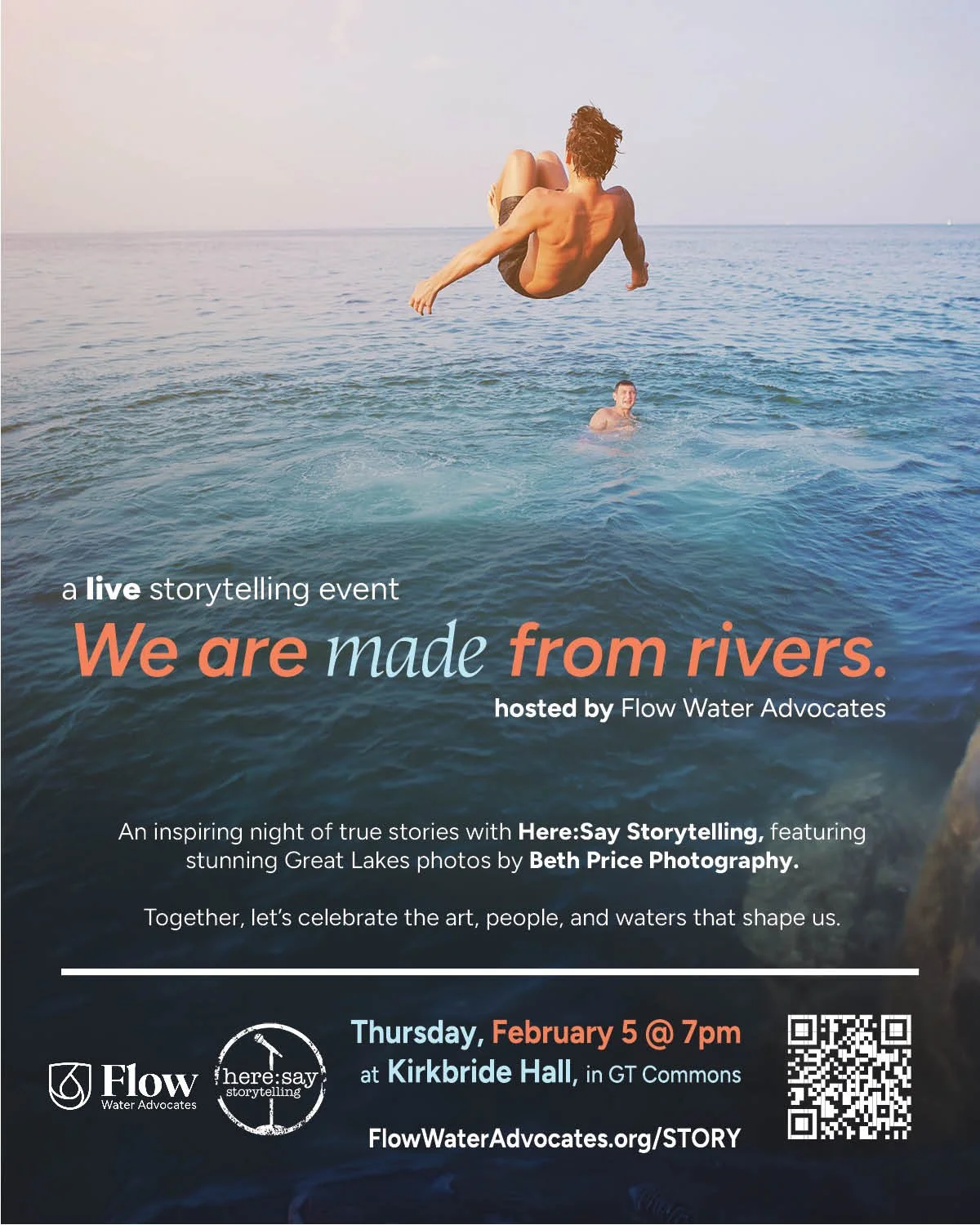We Are Made from Rivers: An evening of storytelling with FLOW Water Advocates