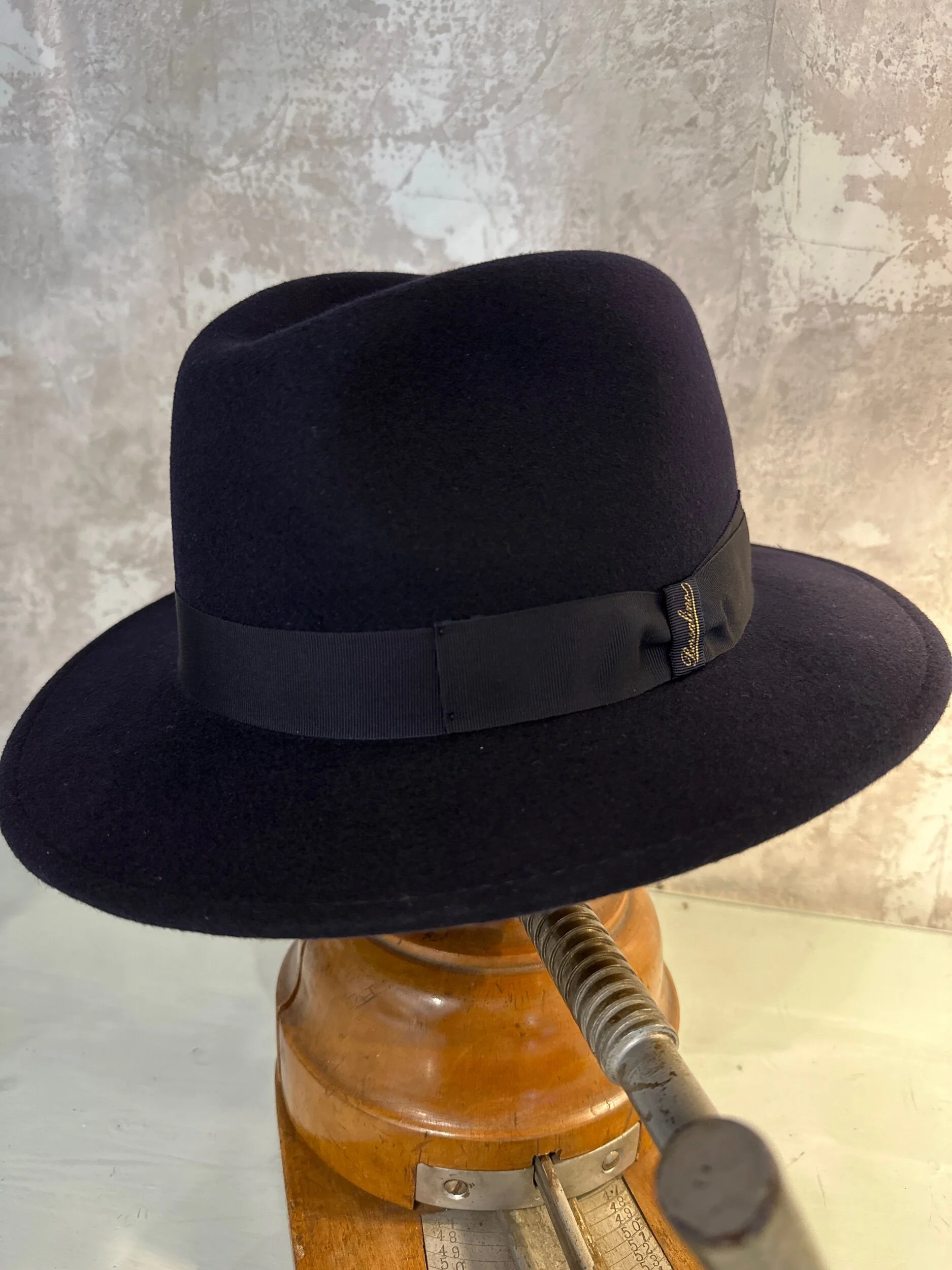 Borsalino con bordino - Modello con falda bassa