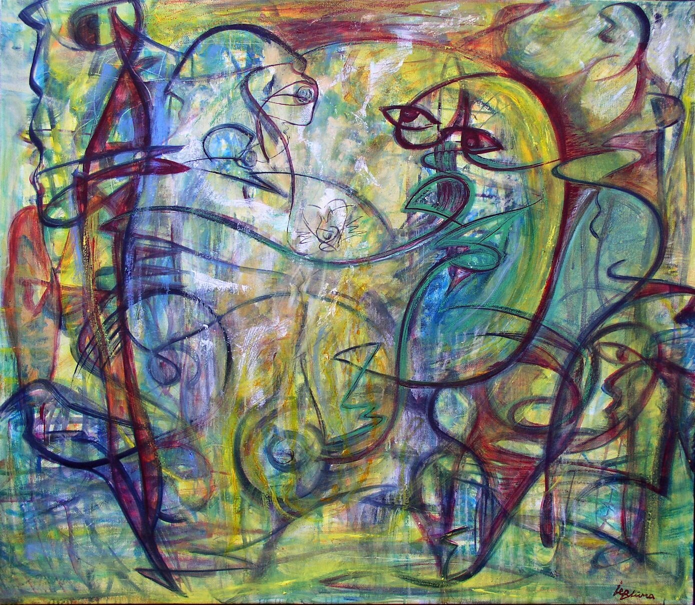 2004-2002 colour oil on canvas