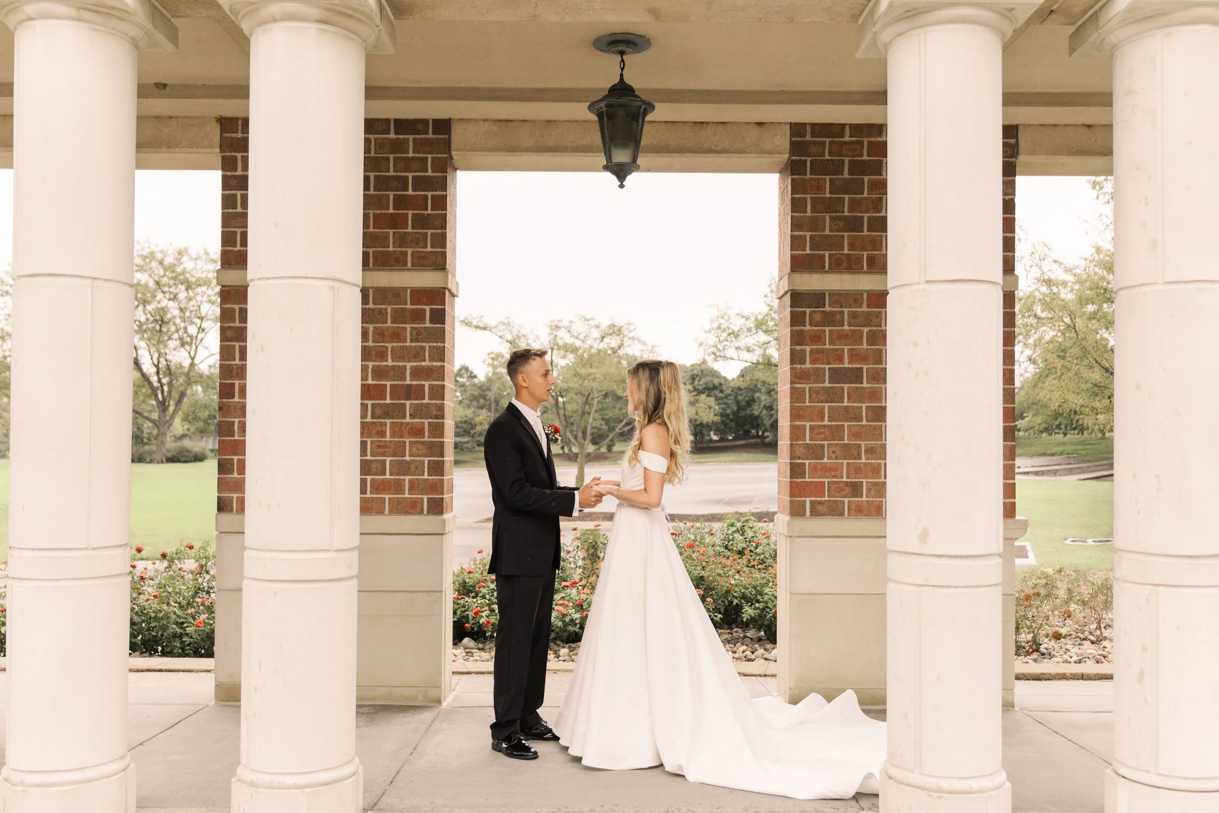 The Luedtke’s Classic Black &amp; White Wedding Day at the DC Centre
