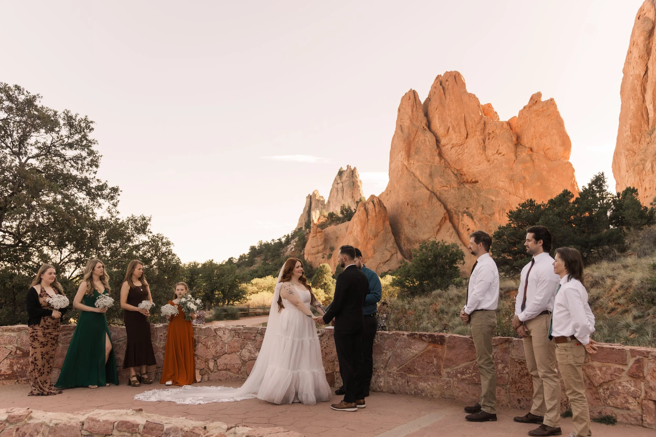 The Elstun’s Colorado Mountain Wedding at Garden of the Gods