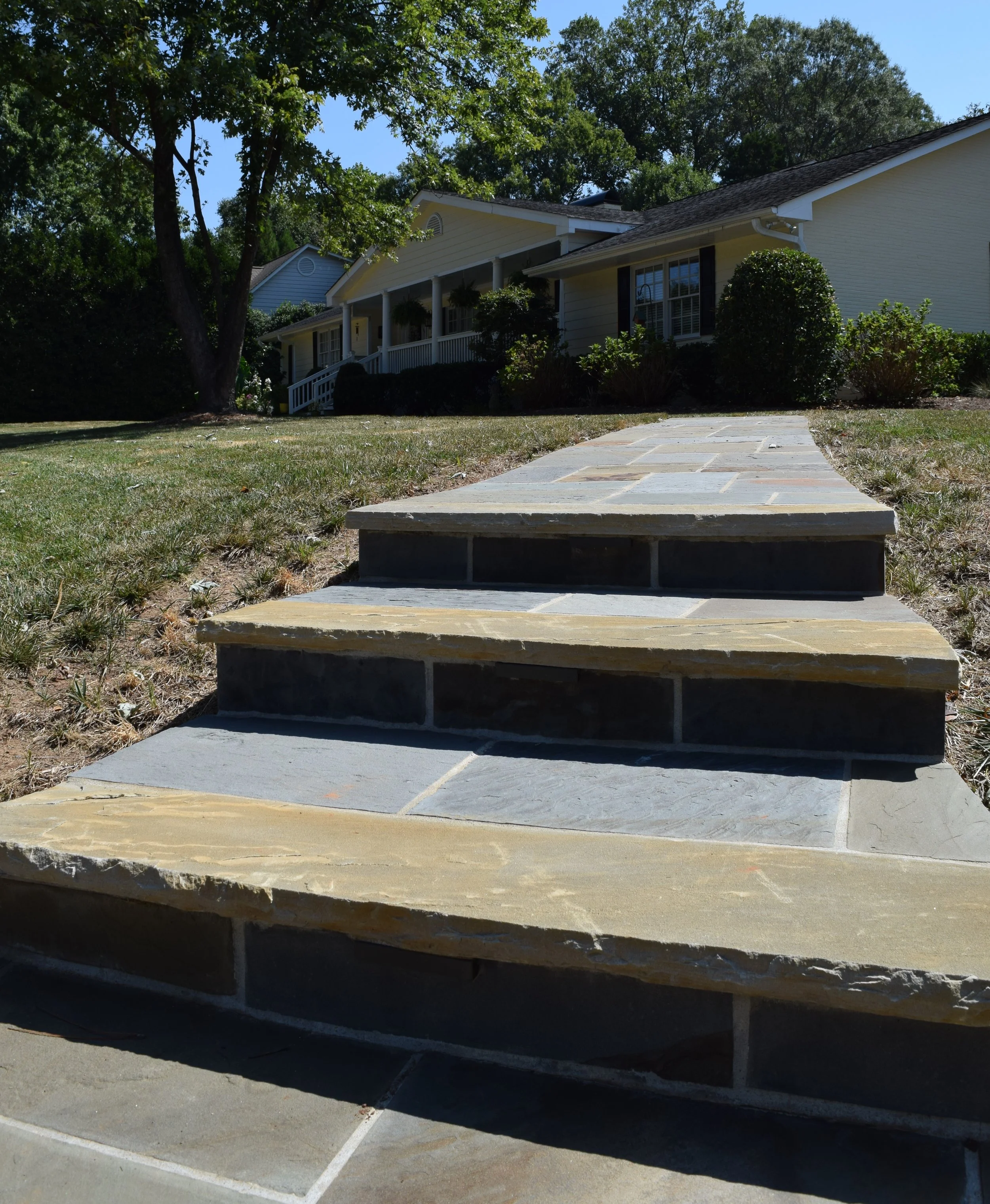 Photo Journey of Two Path &amp; Step Renovations 