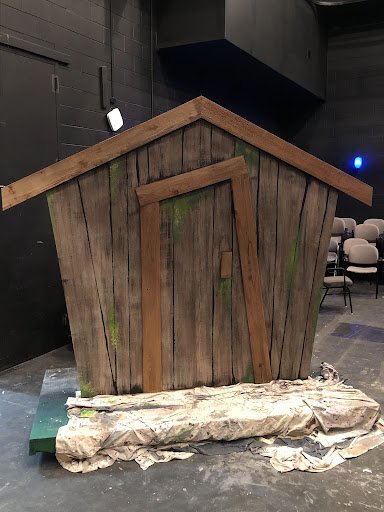  A closer shot of Shrek’s home for Market production in 2022. 