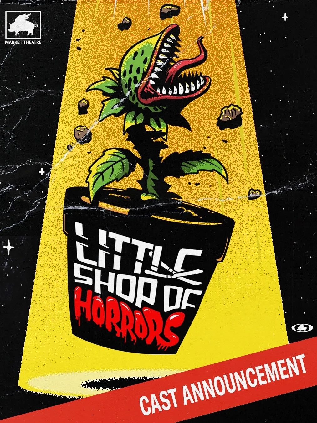 &ldquo;Look out, here comes Audrey II&hellip;&rdquo; and her out-of-this-world costars 🪴🩸🫣

Announcing the cast of LITTLE SHOP OF HORRORS, running October 17-November 3 only at Market Theatre! 

Shows are selling quickly &mdash; head to tickets.ma